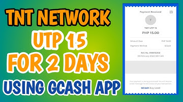HOW TO LOAD / REGISTER UTP15 FOR 2 DAYS USING GCASH APP | BETV