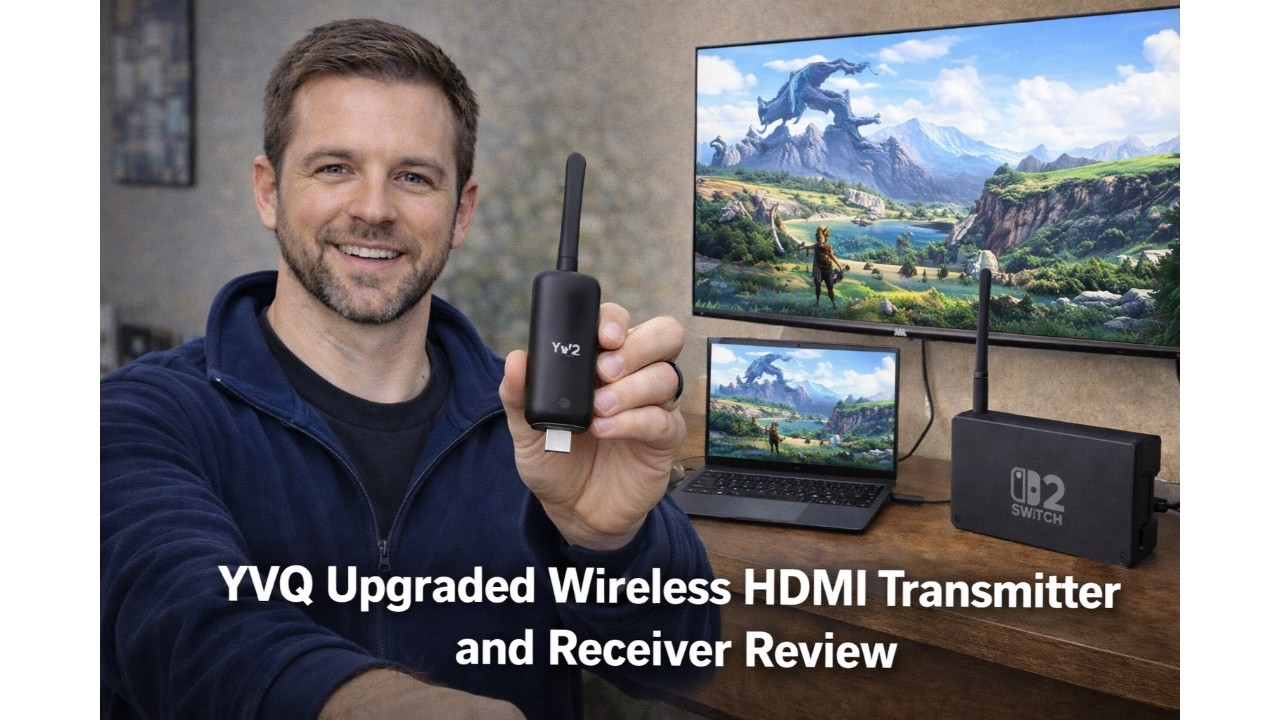 📡 Обзор беспроводного HDMI-передатчика и приемника YVQ 2025 – стоит ли его покупать? 📡