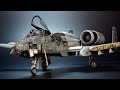 A10 thunderbolt ii black snake  italeri 172  aircraft model