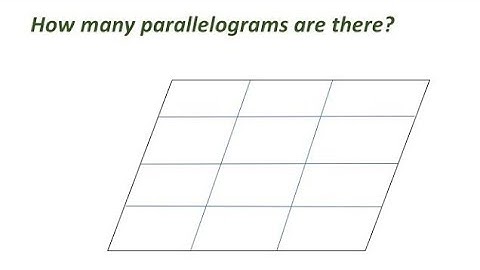 How many parallelograms are in the picture?
