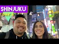 WE WENT TO JAPAN FOR THE FIRST TIME | SHINJUKU TOKYO TRAVEL VLOG (Pt. 3)