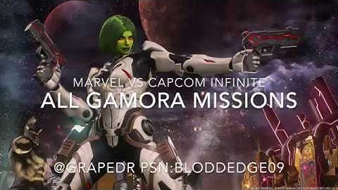 MARVEL VS CAPCOM INFINITE - ALL GAMORA MISSIONS