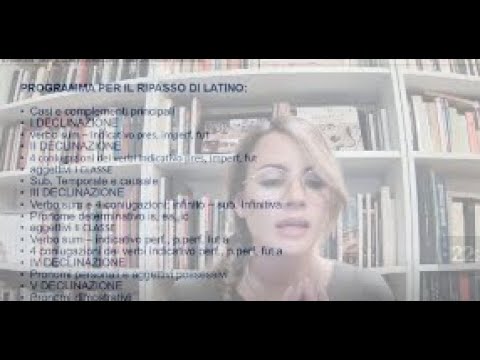 Video: Il programma è greco o latino?