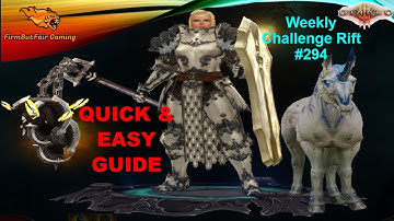 Diablo 3: NA Challenge Rift #294 - Quick & Easy Guide - Maps & Everything you need for a quick time!