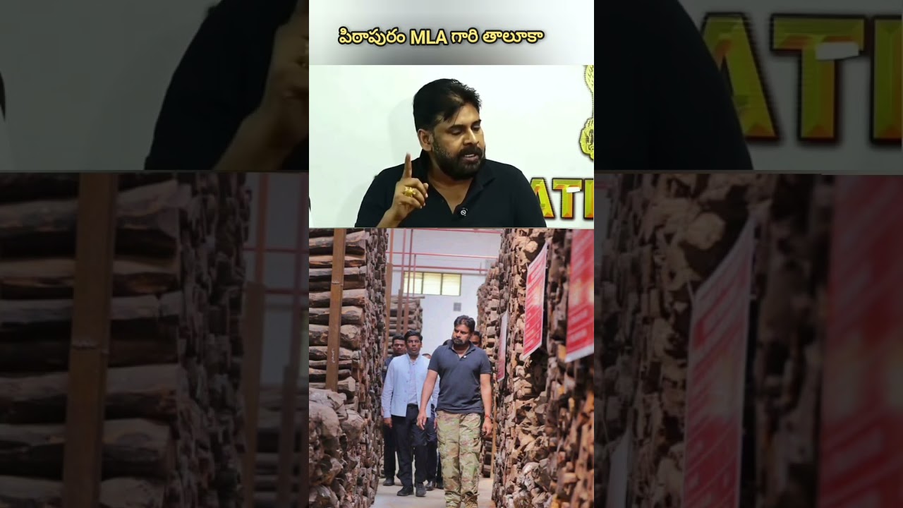 పవన్ కళ్యాణ్ వార్నింగ్ 🔥#pawankalyan #sandlewood #smugling #viralvideo #viralshorts
