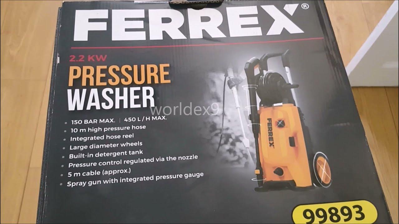 Ferrex pressure washer YouTube