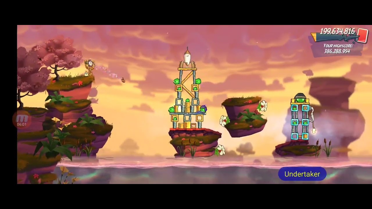 Angry Birds 2 Mighty Eagle Boot Camp with both extra birds 11/21/22