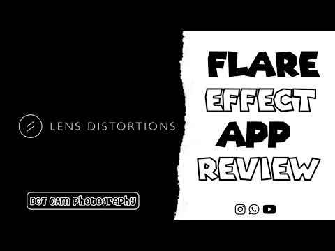 PHOTOGRAPHY USING APPLICATION TUTORIAL | LENS DISTORTION APP REVIEW | DOT CAM PHOTOGRAPHY