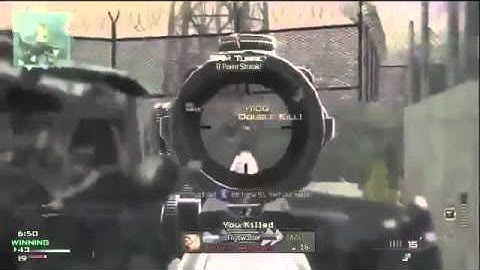 CoD: Modern Warfare 3 - 5 Man Kill-Feed Sniper