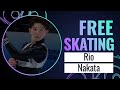 Rio NAKATA (JPN) | Men Free Skating | GP Final 2023 | #JGPFigure