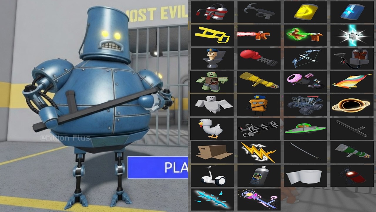 All Items Unlocked BARRY'S PRISON RUN OBBY HARD MODE - Roblox New Update All Morphs Full Gameplay