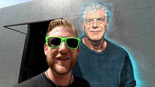 Anthony Bourdain New L.A. Mural & Tribute | In N Out Burger