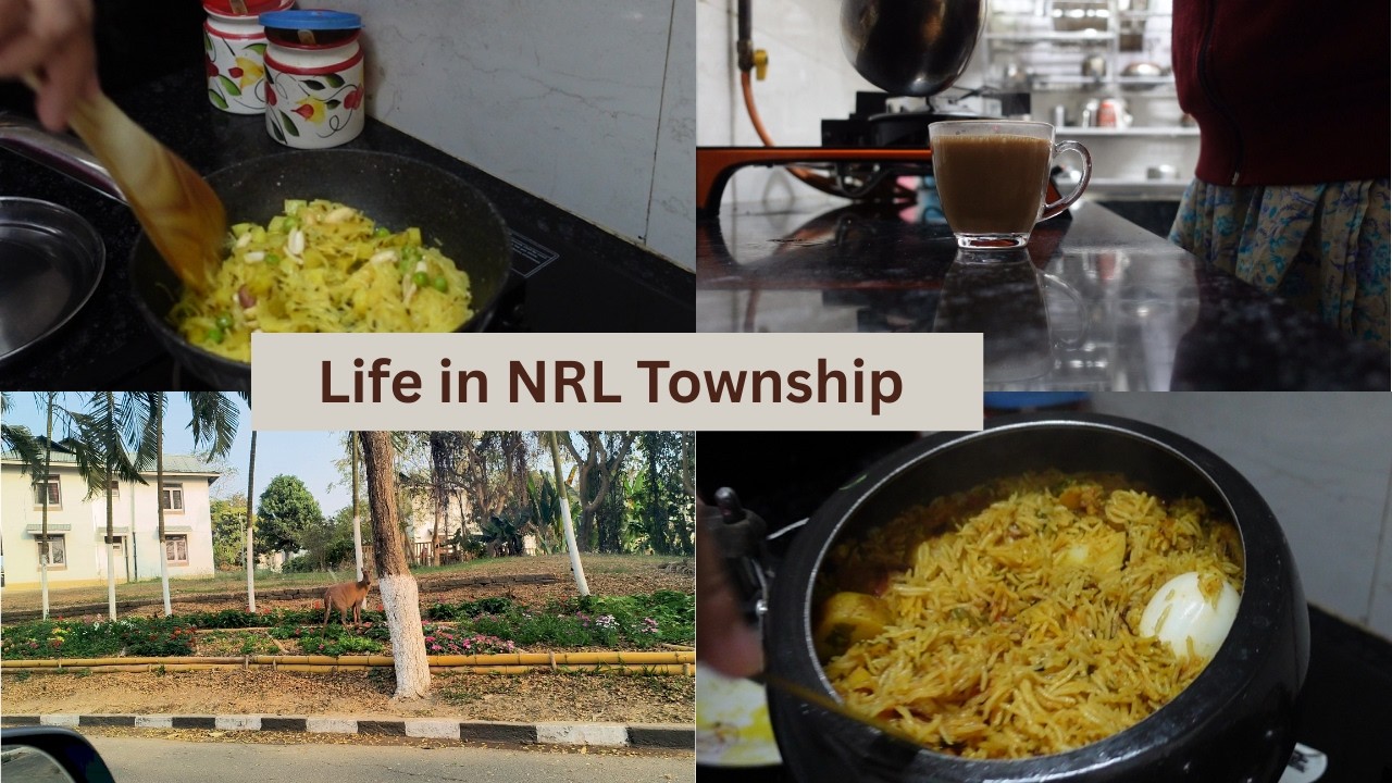 Куриный бириани в мультиварке | Жизнь в поселке NRL в Ассаме | Видеоблоги на хинди | Лакшми Сайкия