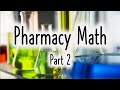 Pharmacy math 22
