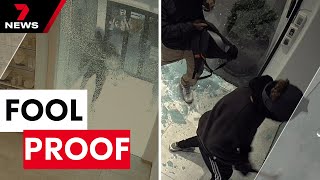 Would-be thieves flee empty-handed after failed Walkerville jewellery store heist | 7NEWS Would-be thieves flee empty-handed after failed Walkerville jewellery store heist | 7NEWS