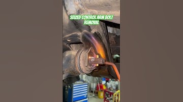 How to easily remove seized control arm bolt @PrimeTechauto