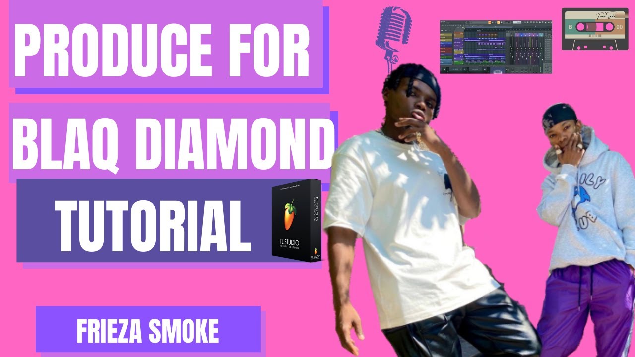 How to make Blaq diamond type beat