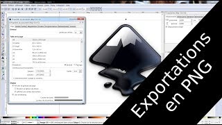 Exporter en PNG sous Inkscape