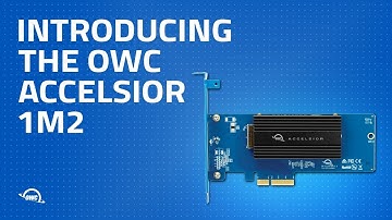 Introducing the OWC Accelsior 1M2 SSD to PCIe 4 0 Adapter Card for Mac Pro Towers