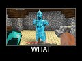 Minecraft wait what meme part 95 realistic minecraft Diamond Armor