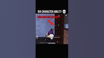 RIN CHARACTER ABILITY 💀🥶 FREE FIRE NEW RIN CHARACTER ABILITY TEST #ffa2bgaming