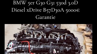 BMW 5er G30 G31 530d 3.0D Diesel xDrive B57D30A 5000€ #bmw #video #fyp #tiktok #foryou #G30 #G31