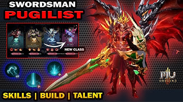 MU ORIGIN 3 ASIA  - PUGILIST SWORDSMAN | NEW CLASS | PVE SKILLS AND TALENTS BUILD COMBO | MenchDrey