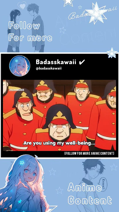 Don't embarras me...