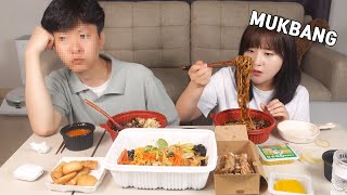 Mukbang:) Today, I reveal to you my husband, who refused to appear on camera for 5 years.
