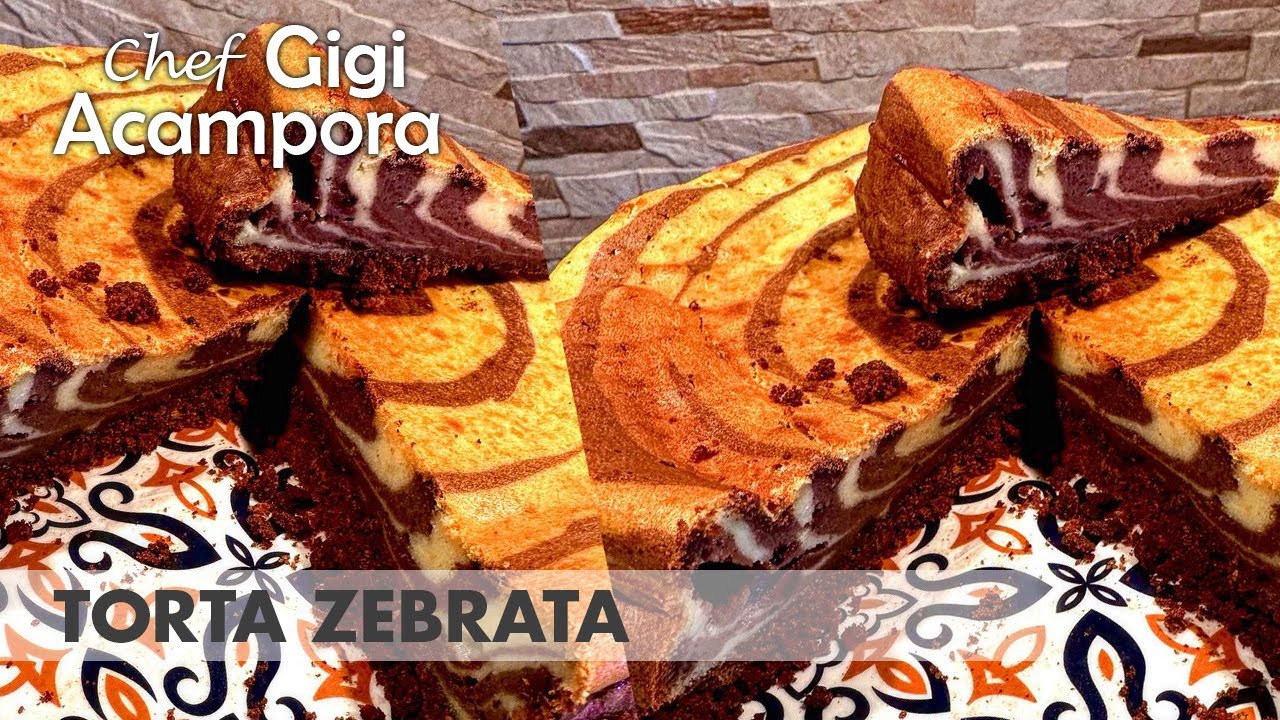 Cheesecake Zebrata super gustosa e facile da fare! ricetta cheesecake