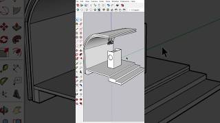 Stage Design In SketchUp #shorts #sketchup #sketchuptutorial #stagedesign #