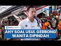Respons AHY soal Usulan Pemindahan Gerbong Wanita KRL, Tekankan Kesetaraan dan Keamanan Penumpang