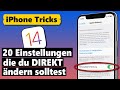 iOS 14 - Diese Einstellungen solltest du DIREKT ändern!