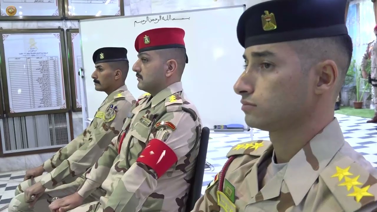 رئيس أركان الجيش يحضر مقابلة الضباط المرشحين لدورة الأركان المشتركة الرقم /٨٣