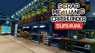 This MOD Changes EVERYTHING | Scrap Mechanic Crashlander Survival Series - Episode 1