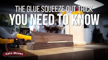 Glue Squeeze Out Trick Everyone Should Know