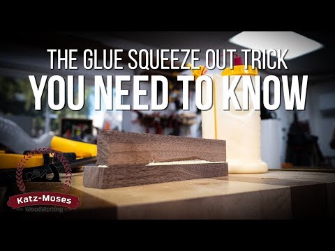 Glue Squeeze Out Trick Everyone Should Know