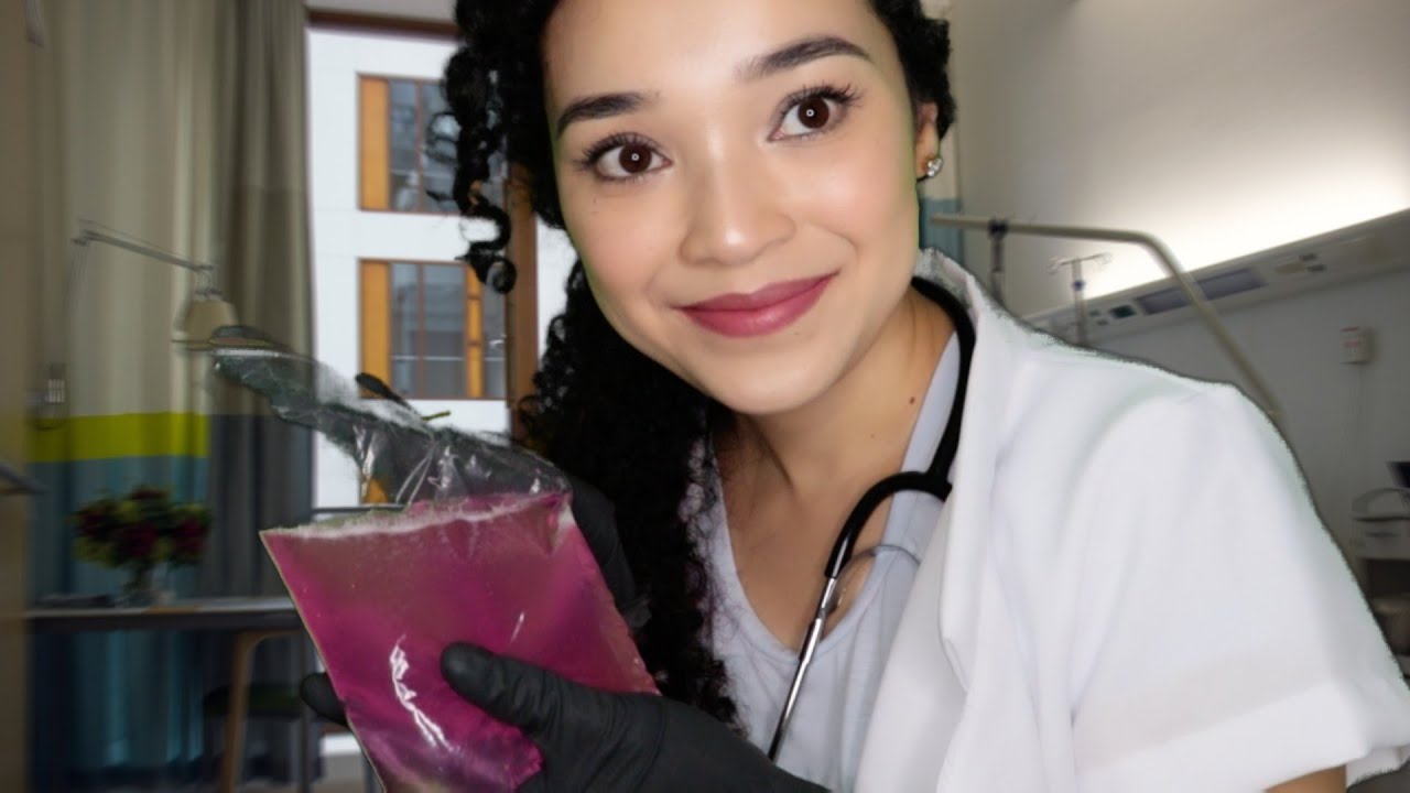 (ASMR) DOE SANGUE AQUI e CAPOTE de Sono 💞😴