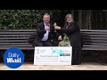 Frances and patrick connolly celebrate 115m euromillions lottery win