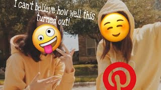 Recreating Pinterest Photos With my Sister | Skylar Madison