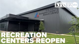 GV Daniels and Sears recreation centers reopen after years of renovations