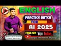 ENGLISH PYQ TENSE Class 2  For RI MAINS Exam 2025 // Binaya Ranjan Satpathy // Pen Free Coaching