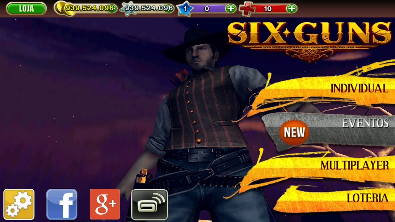 Six Guns 2.9.3e Apk mod (Dinheiro infinito) - YouTube