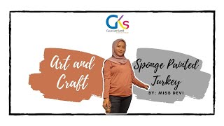 GaussianTV: 'Sponge Painted Turkey' | Primary 1| Art and Craft