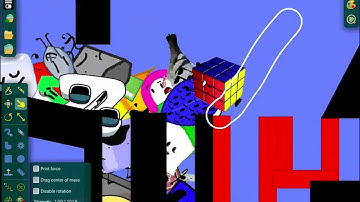 A lot of object show marble race