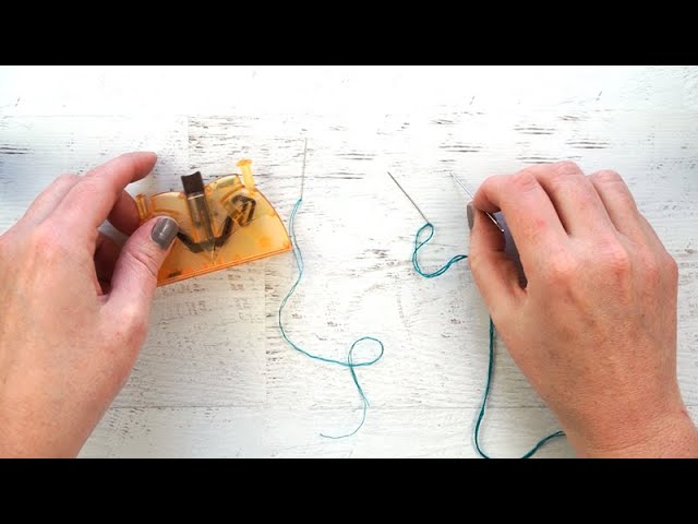 How to Use Hand Needle Threaders 