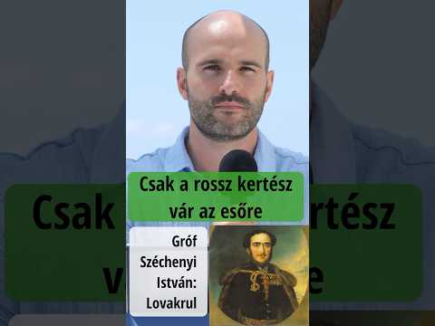 Csak a rossz kertész vár mindenkor az esőre.