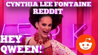 RUPAUL'S DRAG RACE'S CYNTHIA LEE FONTAINE: Questions From Reddit! On Hey Qween!