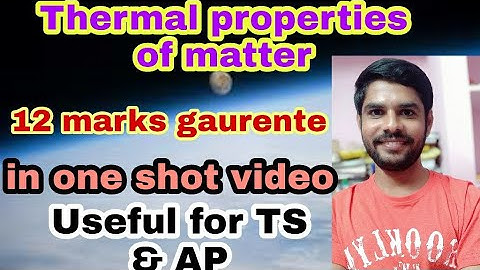 Thermal properties of matter | all IMP questions | BIE of TS & AP |1st physics |telugu