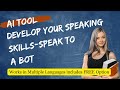 Gliglishimpressive speaking bot for language learning free option